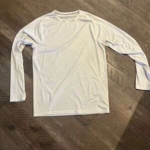 DSG White Performance Long Sleeve Shirt